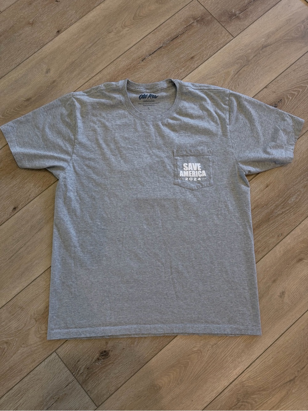 Old Row 'Save America' Pocket T‑Shirt